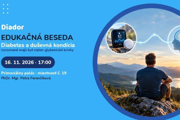 Edukačná beseda: Diabetes a duševná kondícia